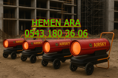 Jetmech Mazotlu Isımak Isıtıcı Kiralama