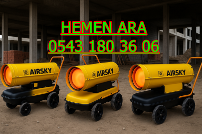 AIRSKY AE63 Isımak Mazotlu Isıtıcı