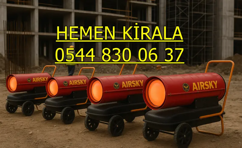 Küçükçekmece ve Sultanbeyli ISIMAK ISITICI KİRALAMA